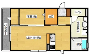 エルマーナA棟の間取り