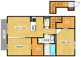 ガーデン高取の間取り