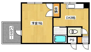 KOWAビル【2階】の間取り