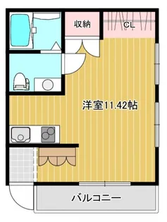 RenoveHouse長束【102号室】の間取り