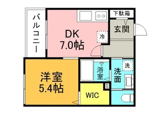 MAISONDEUNICO【2階】の間取り