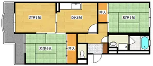 神畠ハイムの間取り