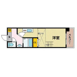 グラビスコート紙屋町【9階】の間取り