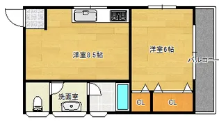 和泉ビル【3階】の間取り