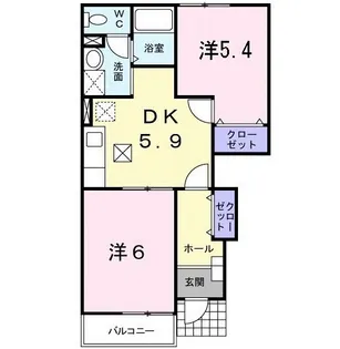 ジュネスさくらの間取り