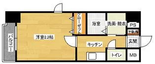 アイフィオーレ東原【7階】の間取り