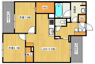 ESPERANZAの間取り