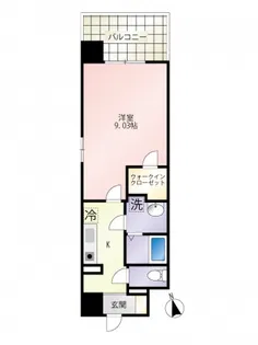 第27友建ビル【5階】の間取り