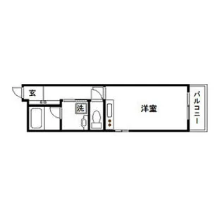 J’city紙屋町【4階】の間取り