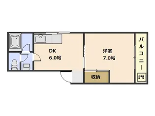 山本マンションの間取り