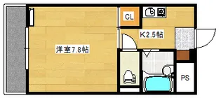 T.R.M.マンション【1階】の間取り