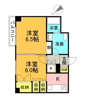 ブリアンローズ上幟の間取り