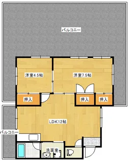 岡田ビル【4階】の間取り
