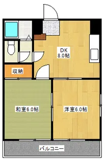 第2田中ビル【2階】の間取り