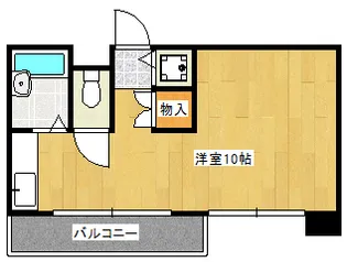 上幟町ビル【4階】の間取り