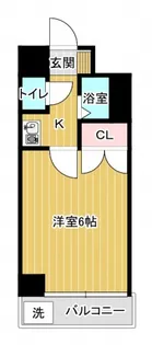 パームヒルズハラダ【6階】の間取り