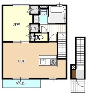 アール江波本町の間取り