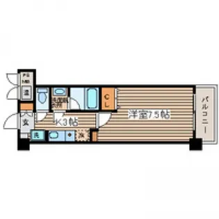 メイプル舟入【1階】の間取り