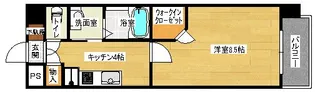 セントヒルズ住吉レジデンス【8階】の間取り