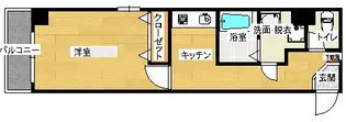 センテニアル東平塚【9階】の間取り