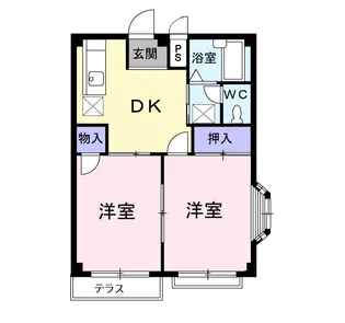 エルディム土居の間取り
