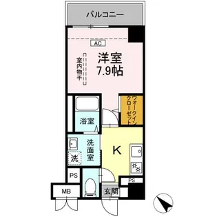 ヴィラひまわりの間取り
