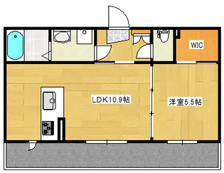 ラフィナートの間取り