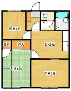 ファミール洋光台の間取り