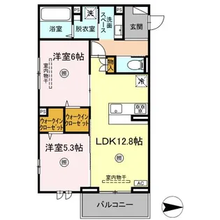 メゾン中筋の間取り