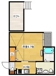 草津東フットパス【2階】の間取り