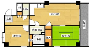 ビラシャレル【2階】の間取り