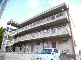 迫本マンション【1階】の外観