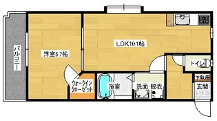 GreenStreet壱番館の間取り