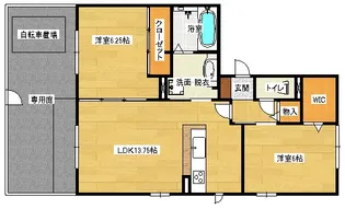 メゾンぐみの木【1階】の間取り