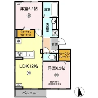 CONTENTO【3階】の間取り