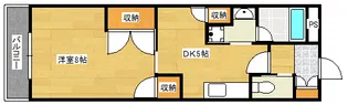 アレグレス己斐本町の間取り