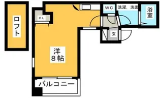 ファンタジービル【2階】の間取り