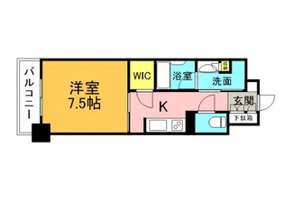 ザ十日市プレイス【2階】の間取り