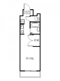 第三西十日市ビル【7階】の間取り
