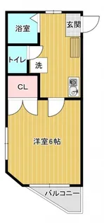 パームヒルズハラダ【4階】の間取り