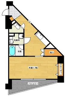 T-1FLAT【3階】の間取り