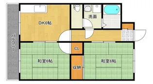 メゾーンいちば【3階】の間取り