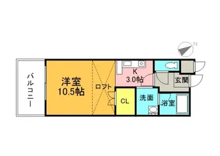 avanzarーKの間取り