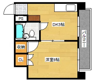 木原住吉ビル【2階】の間取り