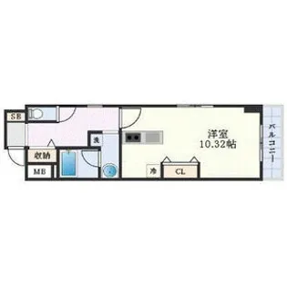 大手町グレースヒル【2階】の間取り