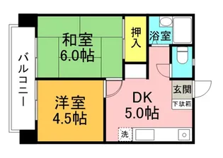 ハイム森の間取り