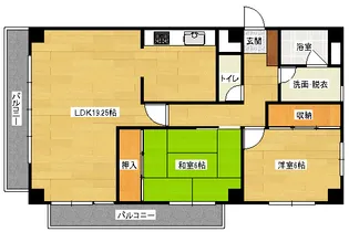 段原松本ビル【3階】の間取り