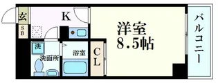 LASHANTI本川の間取り