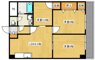 寿々ビル【2階】の間取り