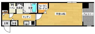 グラビスコート光町【7階】の間取り